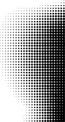Halftone dots comic pattern
