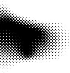 Halftone dots comic pattern