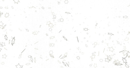 Stars - Glossy 3D Christmas star icon. Design element for holidays. -