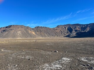 Tongariro Alpine Crossing, Tongariro National Park, North Island of New Zealand