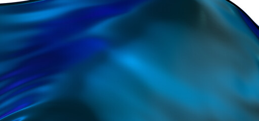 Serene Surf: Serene Surf: Abstract 3D Blue Wave Illustration for Mellow and Refreshing...