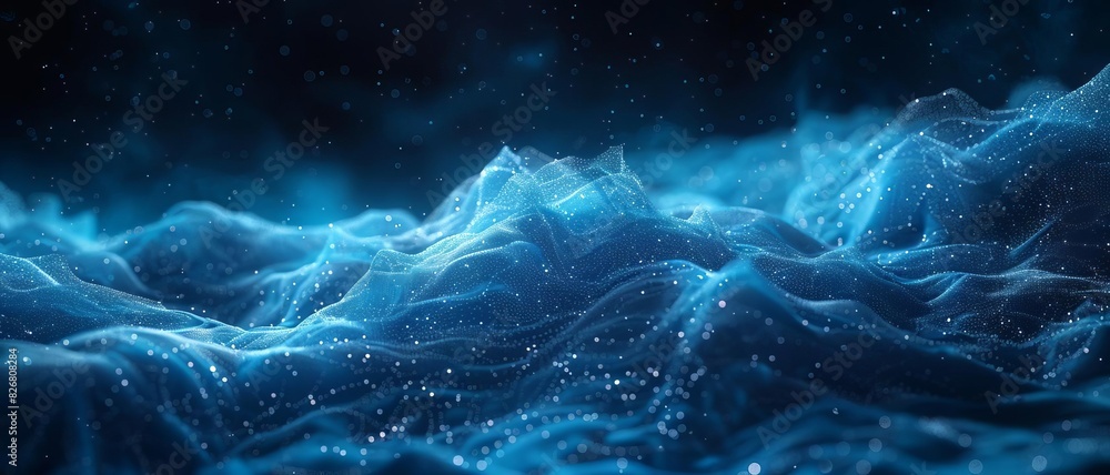 Wall mural storm patterns and atmospheric research, dynamic weather models
