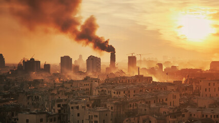 Fototapeta premium Urban Apocalypse