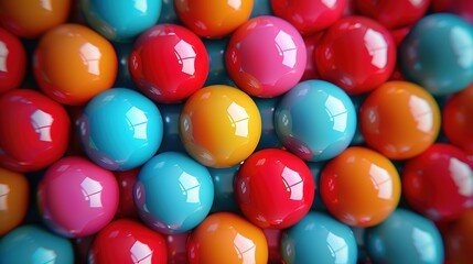 Colorburst Ball Illustration