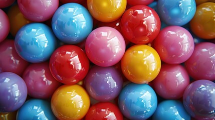 Colorburst Ball Illustration