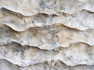 Weathered, fractured masonry wall paired with a distressed, hardwood floor surface. Grungy, vintage-style interior