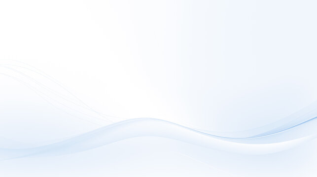 Simple and pure blue business background