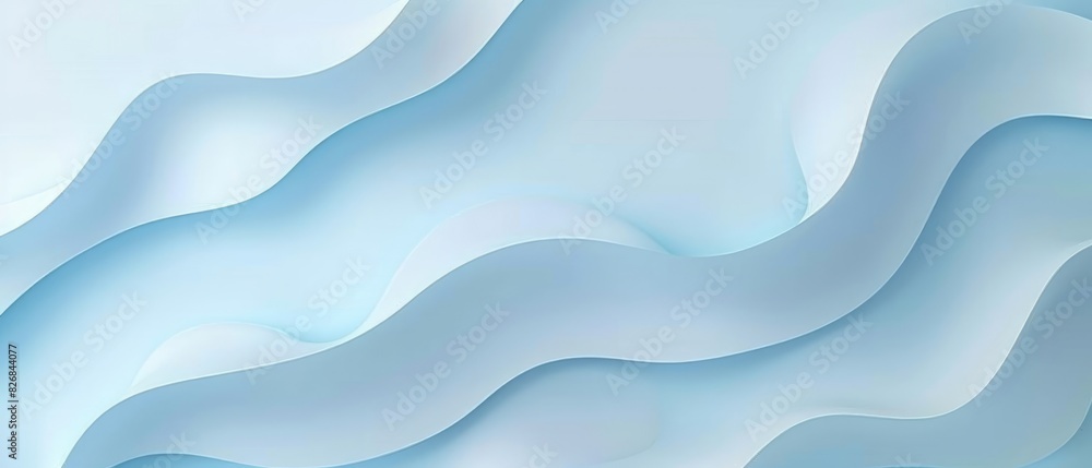 Poster light blue gradient and curve abstract background for design flyer bussines backdrop card invitation
