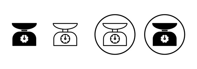 Scales icon vector isolated on white background. Law scale icon. Scales vector icon. Justice