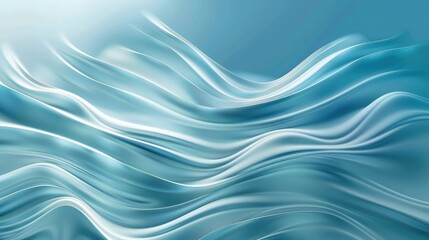 Fototapeta premium Abstract background with flowing lines and gradients, resembling ocean waves