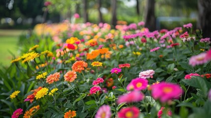 Seasonal blooming of Ratchapruek flowers