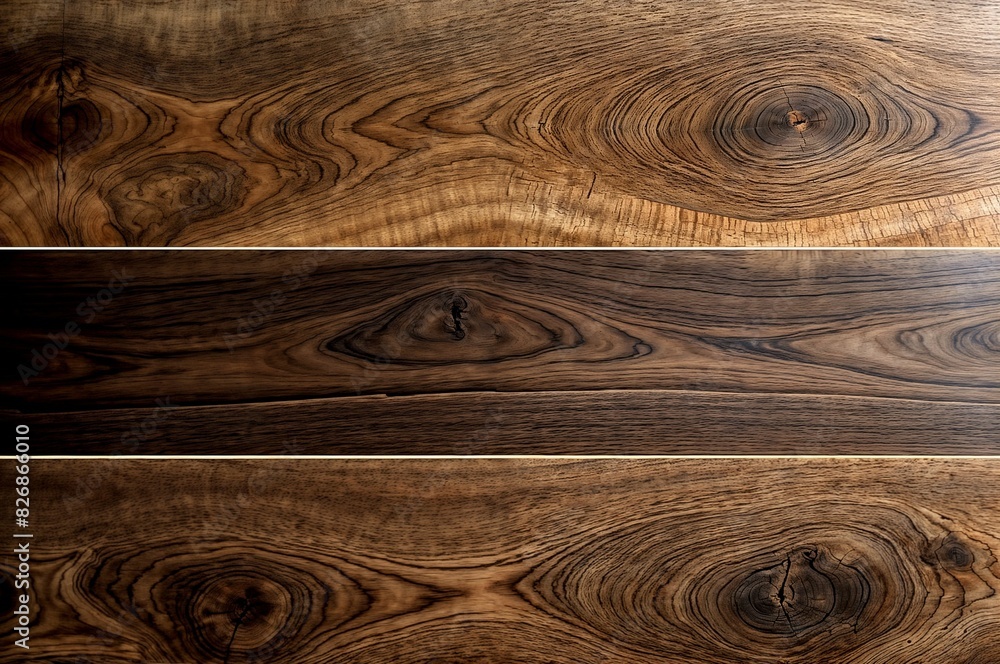 Poster rustic wood planks background - generative ai