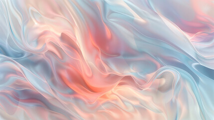 Fototapeta premium Soft pastel marble texture with flowing pink and blue patterns..