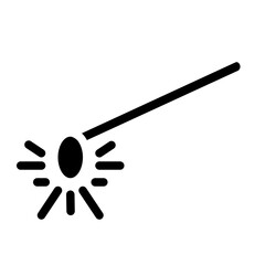 new year fireworks in solid style