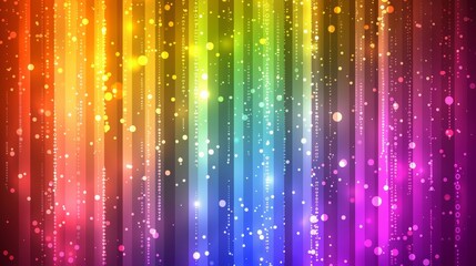 colorful abstract design with glowing line with dots and gradients background, overlapping layers on grunge texture background.