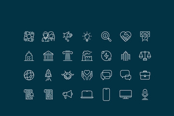 Business Icon Set - Adobe Stock