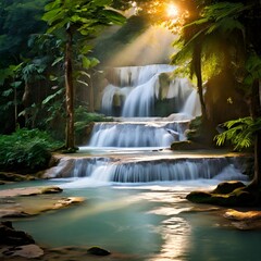 waterfall in the forest
