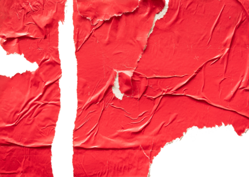 red torn paper texture