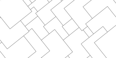 White geometric overlapping square pattern. Vector illustration technology background with shadow. Modern minimal and clean white background with realistic line. light silver background modern design