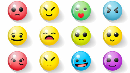 Emoticons conceptual art vector image,Sketch emoticons seamless pattern vector image.