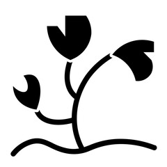 seagrass In glyph style