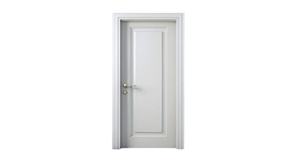 a door frame, isolated on a white background