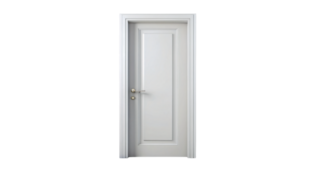 a door frame, isolated on a white background