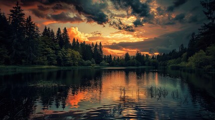 forest with a lake wallpaper. landscape lake forest with fog wallpaper. landscape forest with lake and fog. landscape with a lake and mountains. landscape of mountain lake and forest.