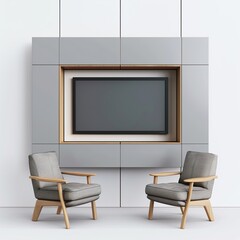 cabine with tv wall UHD Wallpapar
