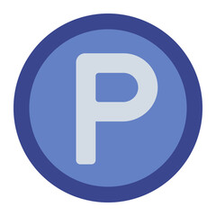Parking Traffic Sign Icon