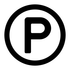 Parking Traffic Sign Icon