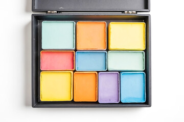 Colorful Squares in a Black Box 
