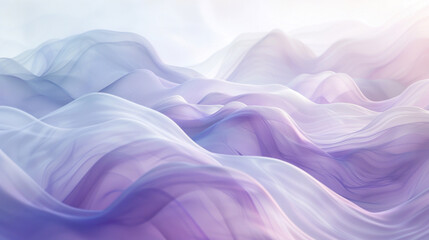 Fototapeta premium Soft Grey Wave Whispers