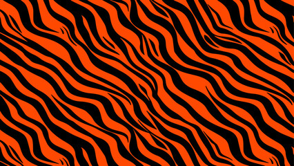 tiger skin stripes pattern background