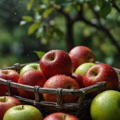 apples in the basket