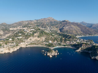 Obraz premium Isola Bella at Taormina, Sicily