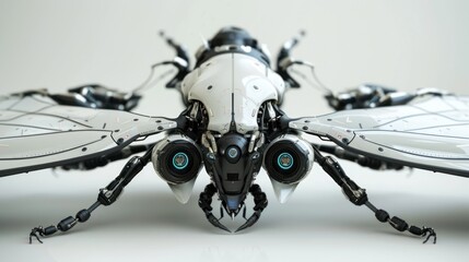 Cyberpunk style drone