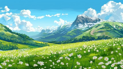 landscape forest with mountains and fog. grass field wallpaper. landscape forest with fog wallpaper. landscape mountains with fog wallpaper. forest with fog background. Fantasy landscape forest.