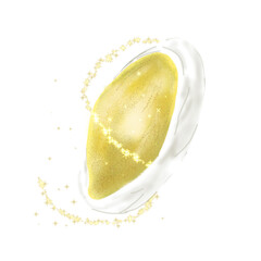 durian, gold, yellow, draw a picture, strange, fruit, shine, tasty
