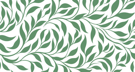 leaf pattern Seamless background