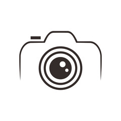 logo design vector abstract modern template simple symbol logo camera icon