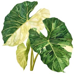 Alocasia is a species of flowering plant in the family native to the Islands
