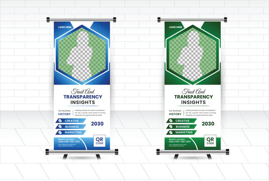 Professional Coustom growth signage, creative roll up benner Design.