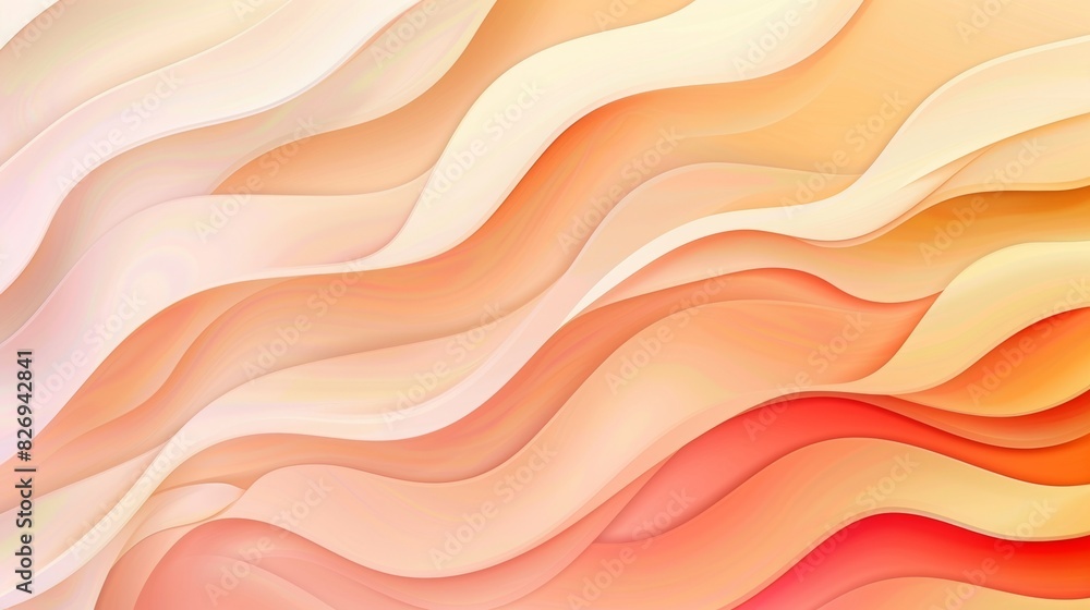 Poster abstract background vector presentation design in the style of light yellow and orange gradient, sof