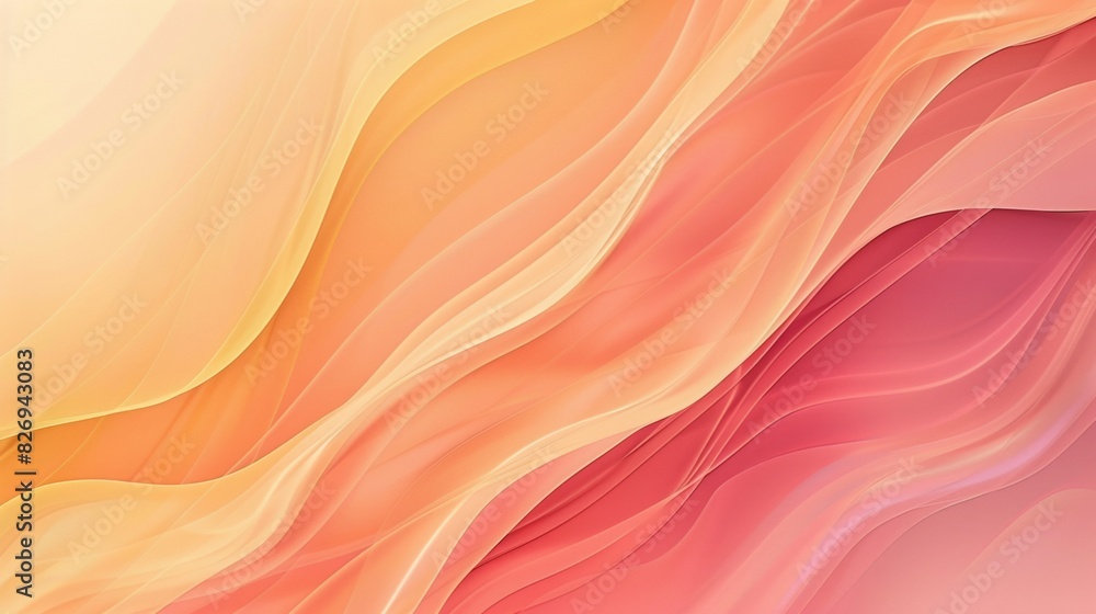 Poster abstract background vector presentation design in the style of light yellow and orange gradient, sof