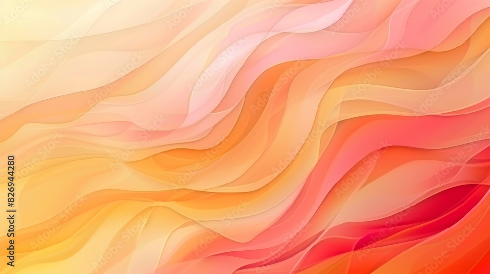 Poster abstract background vector presentation design in the style of light yellow and orange gradient, sof