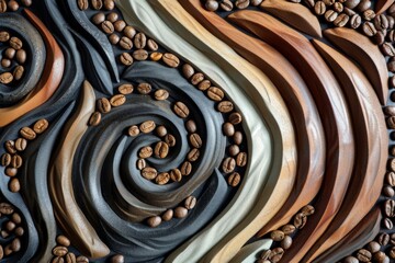 coffee beans background