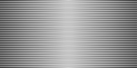 Obraz premium horizontal line. black parallel lines pattern with thick- thin stripe isolated on on white background
