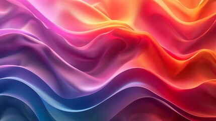 Obraz premium Vibrant Gradient Abstract Background with Modern Design and Smooth Transitions