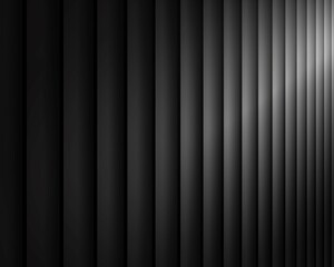 Fototapeta premium Black lighting background with vertical stripes Vector abstract background
